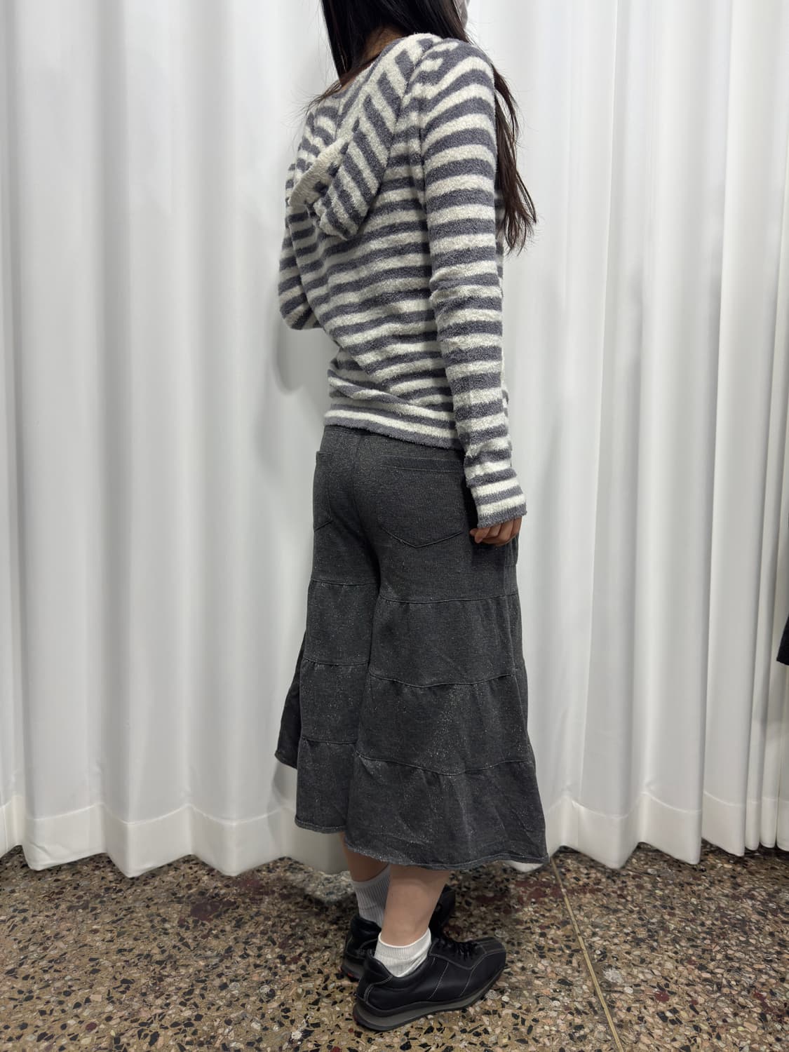 glitter gray half pants 상품이미지6