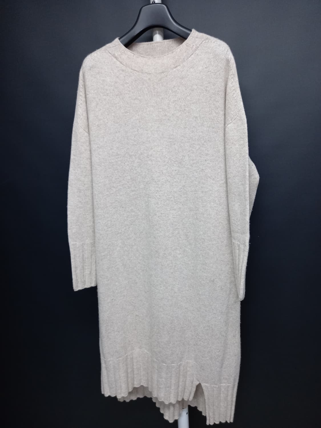 오조크 추동 캐시미어블랜 홀가먼트 롱 니트 원피스 F 33-77 상품이미지3