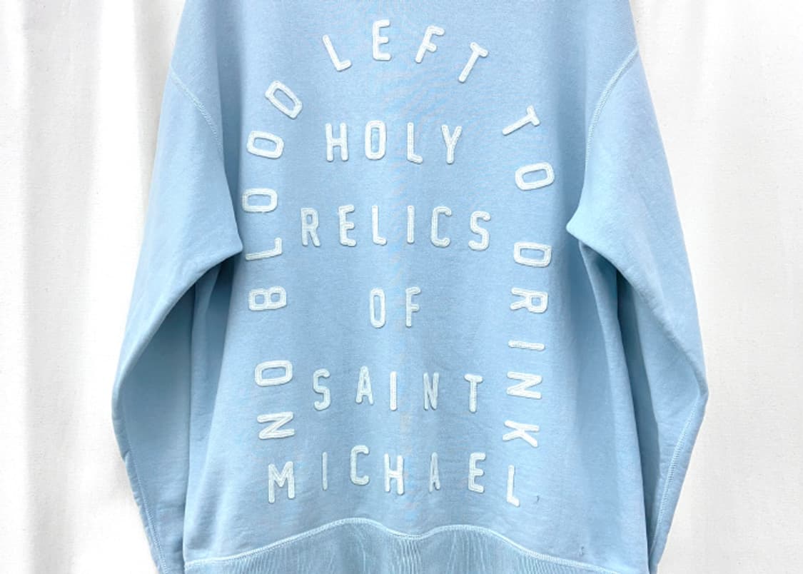 세인트미카엘 펠트 후드 티셔츠 상품이미지6