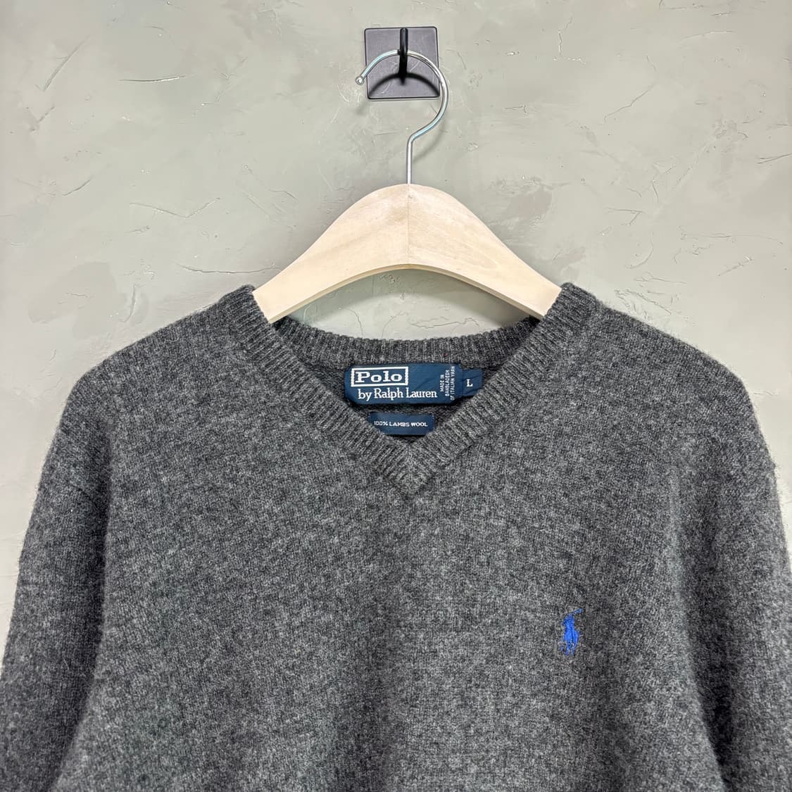 폴로 랄프로렌 램스울 커스텀 크롭 니트 상품이미지2