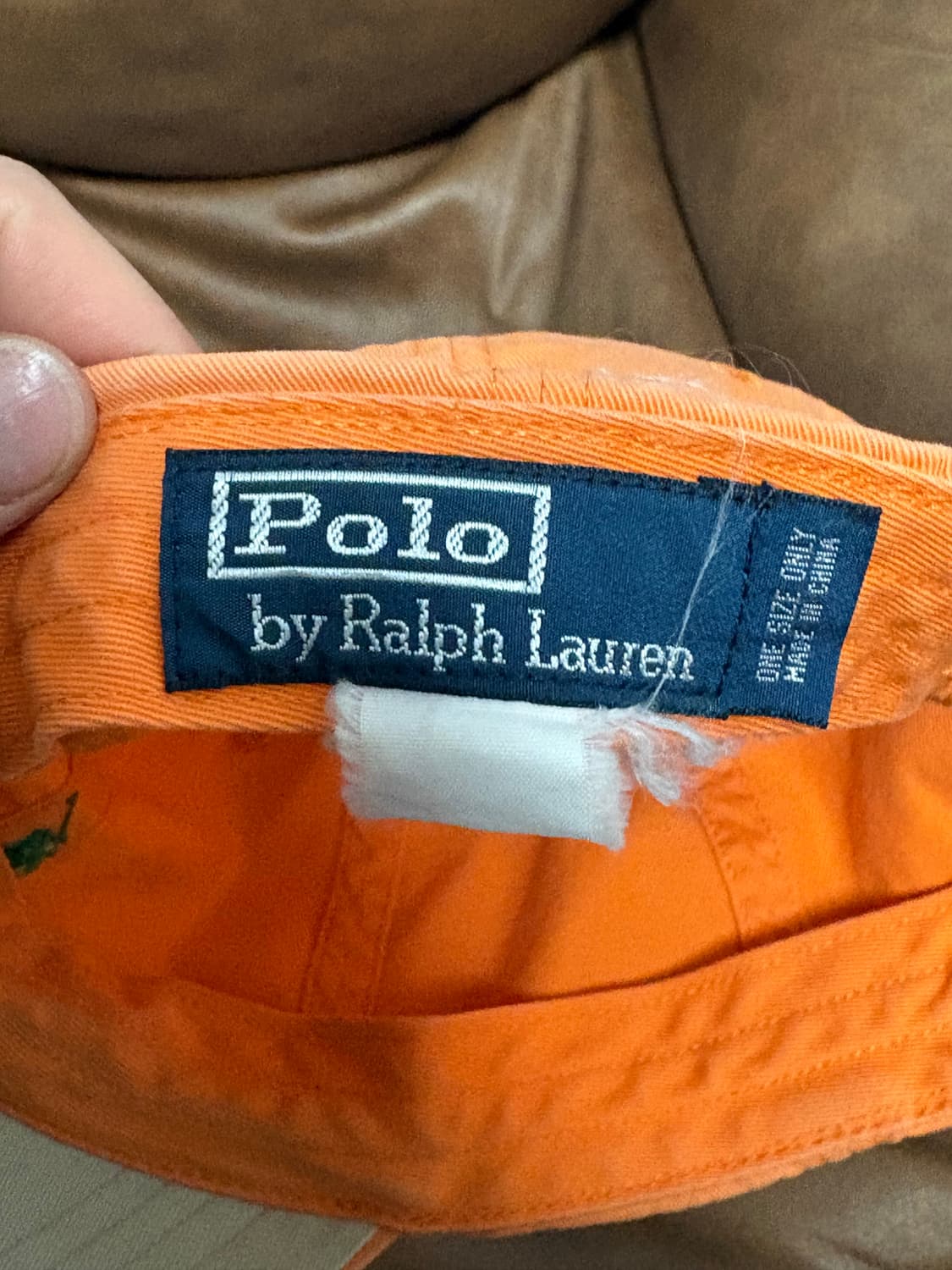 90s 폴로 랄프로렌 레더 스트랩 볼캡 상품이미지9