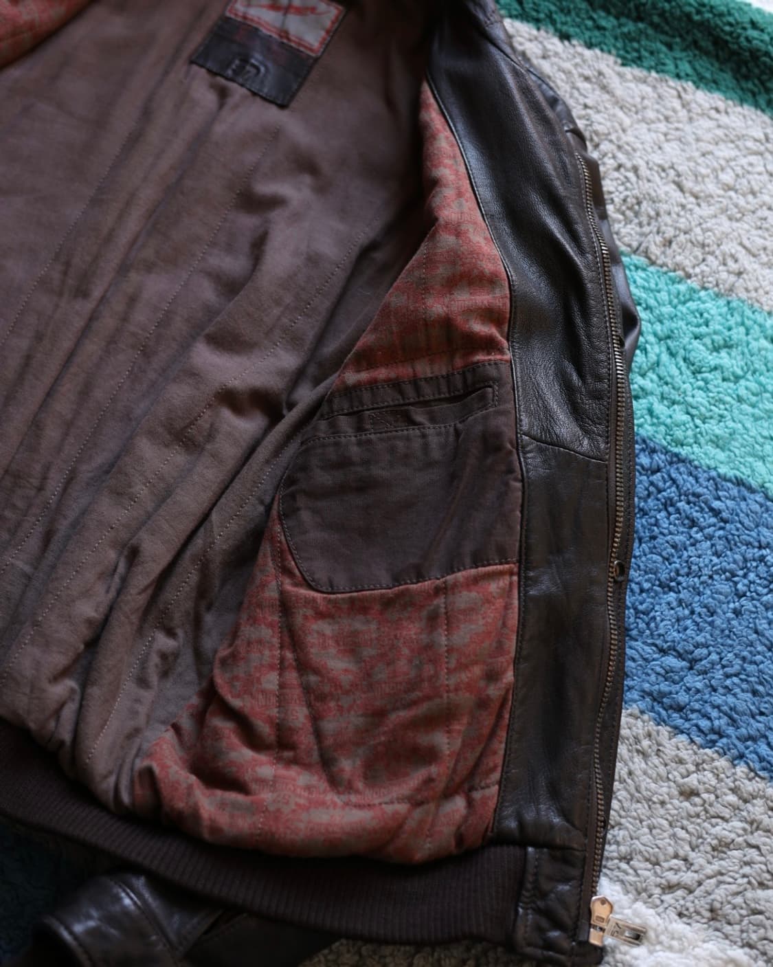 쉐비뇽 8~90s 플라이트 자켓 상품이미지7