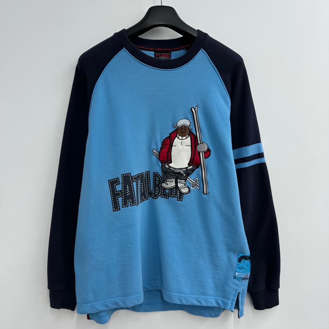 100 플레티넘 푸부 스키 남자 루즈핏 맨투맨 상품이미지1