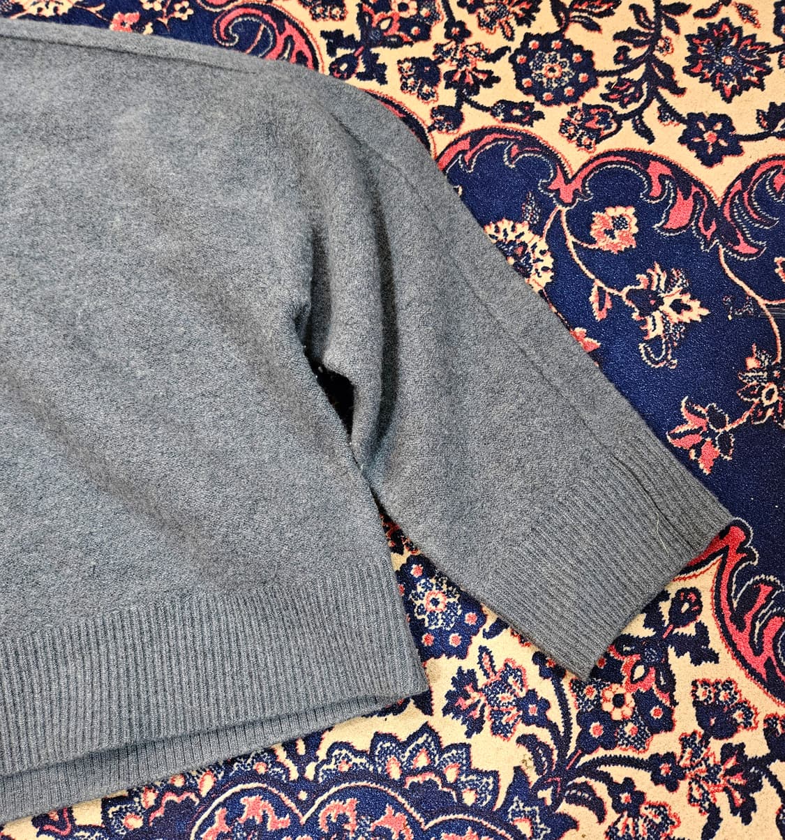 코스(COS) 컬러블럭 레이어드 울 스웨터 니트 L size 상품이미지7