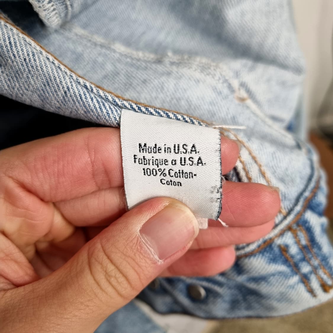 90's 캘빈클라인 데님 자켓 상품이미지6