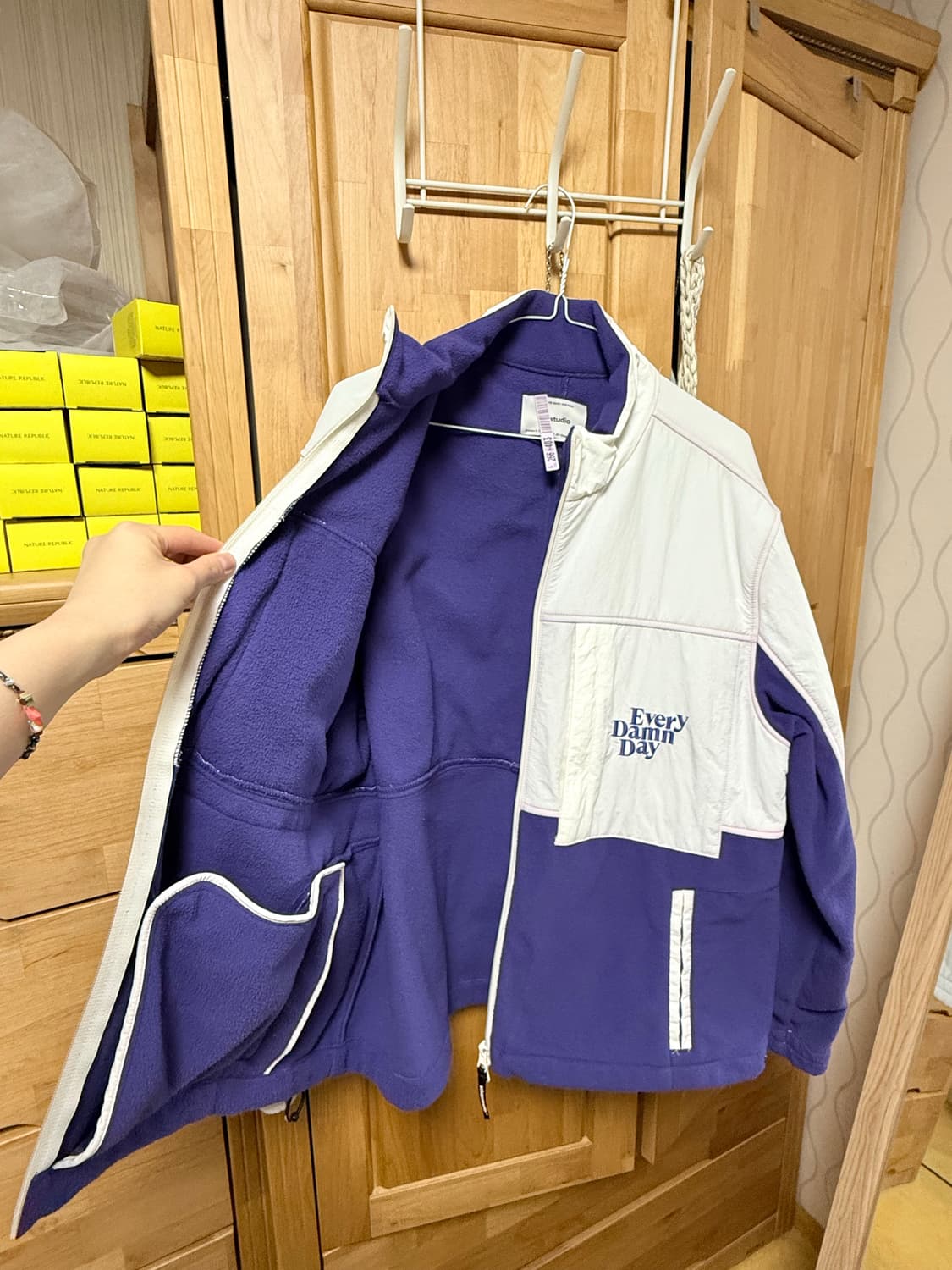 비바스튜디오 콤팩트레코드바 플리스 자켓 상품이미지4