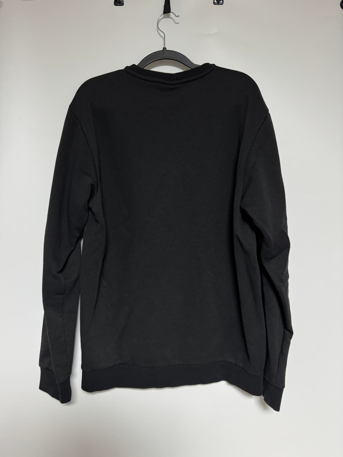 아디다스 빅로고 맨투맨 블랙 2XL 상품이미지7