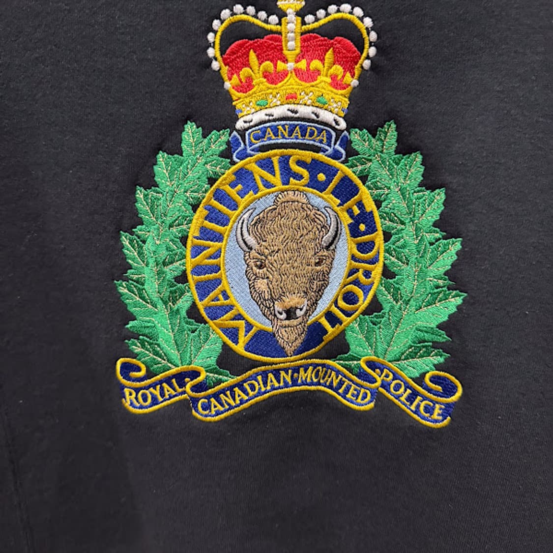 1990년대 빈티지 Canadian Mounted Police 스웻셔츠 상품이미지3