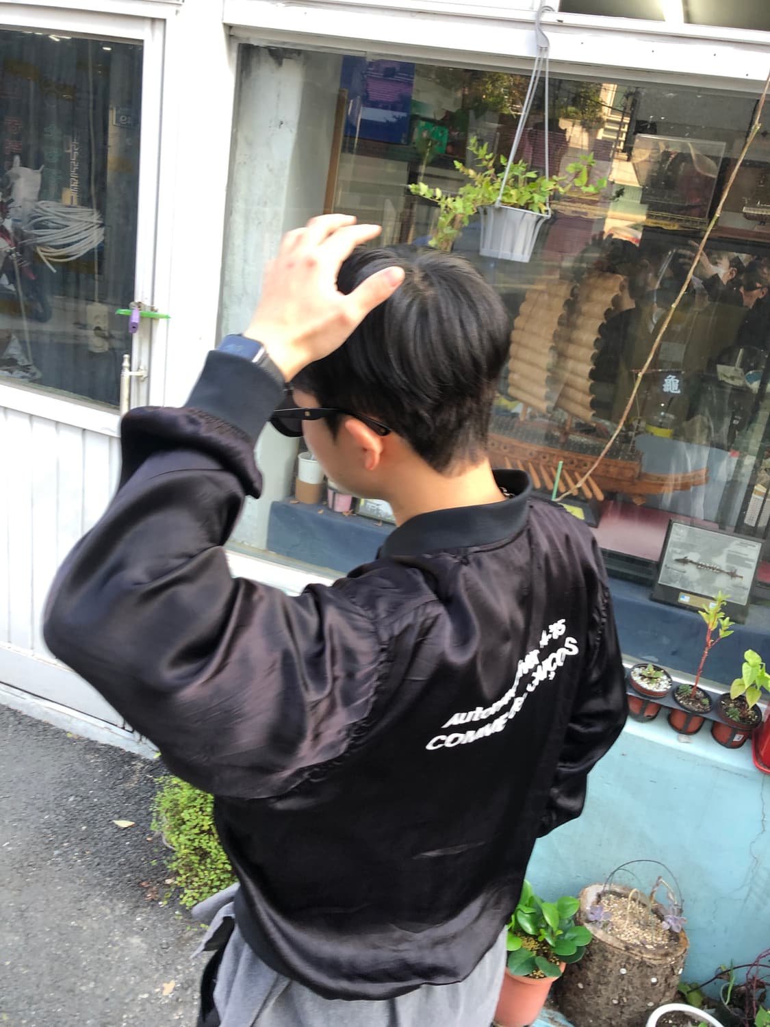 [XL] cdg 꼼데 스태프 블루종 상품이미지2