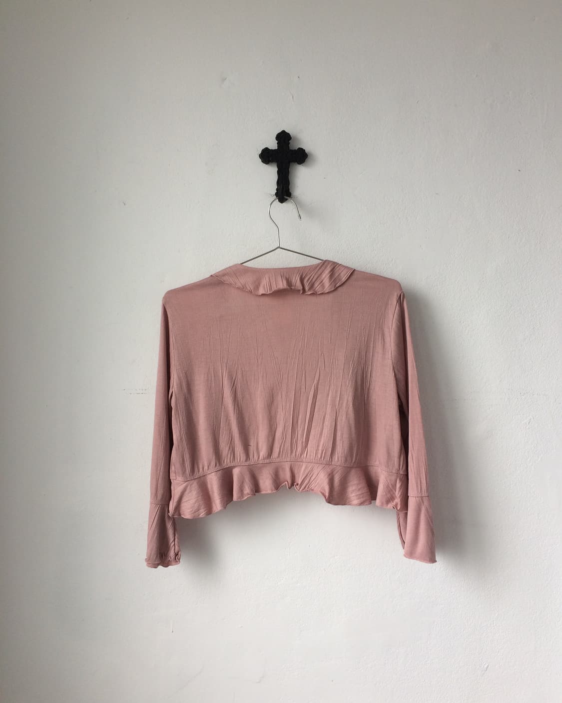 Rosa cheri frill open cardigan 상품이미지3