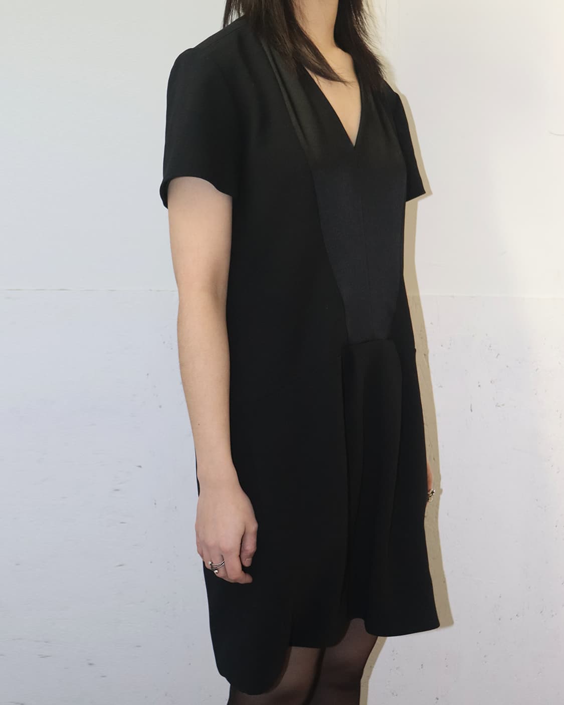 발렌시아가 by 니콜라스 제스키에르 09SS 패널 디테일 미디 원피스 상품이미지2