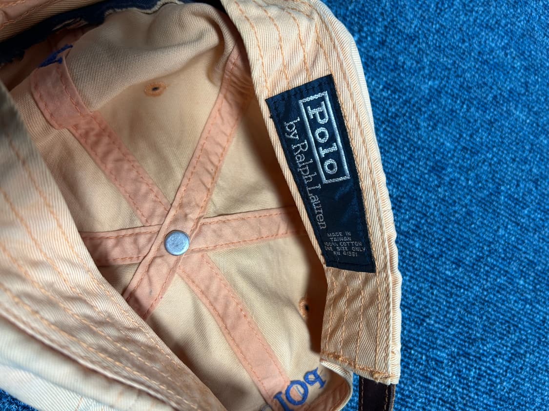 폴로랄프로렌 베이지 볼캡 상품이미지3