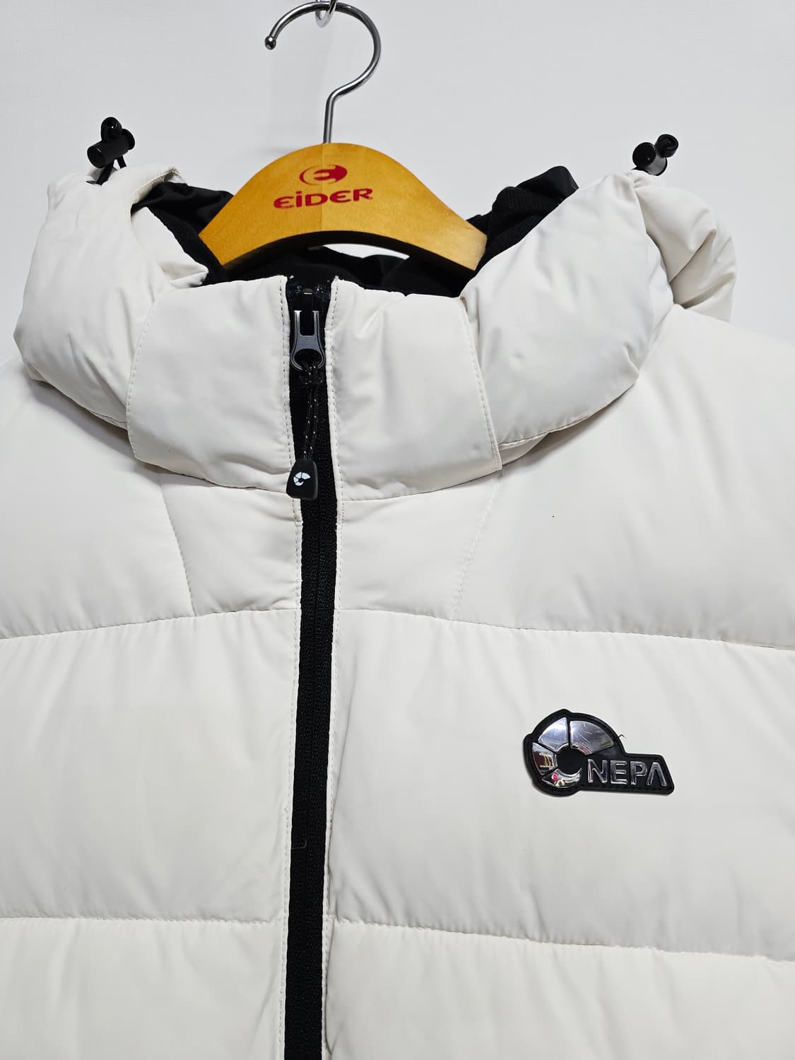 네파키즈  화이트 패딩160 상품이미지2