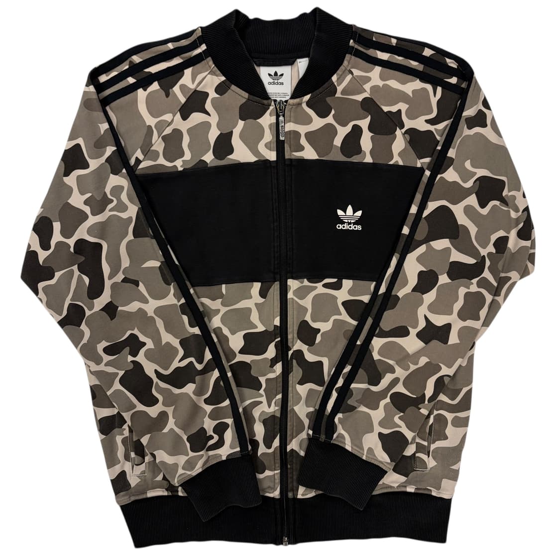 아디다스 블랙 카모 트랙탑 져지 2XL 상품이미지1