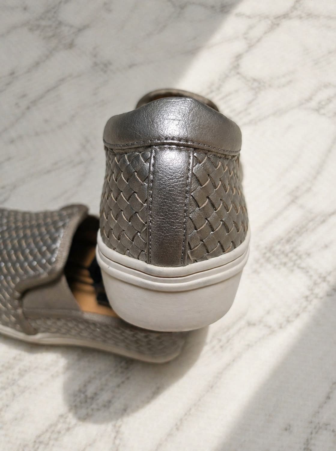 랑방온블루 메쉬 슬립온 실버 / 22 (215~220) 상품이미지8