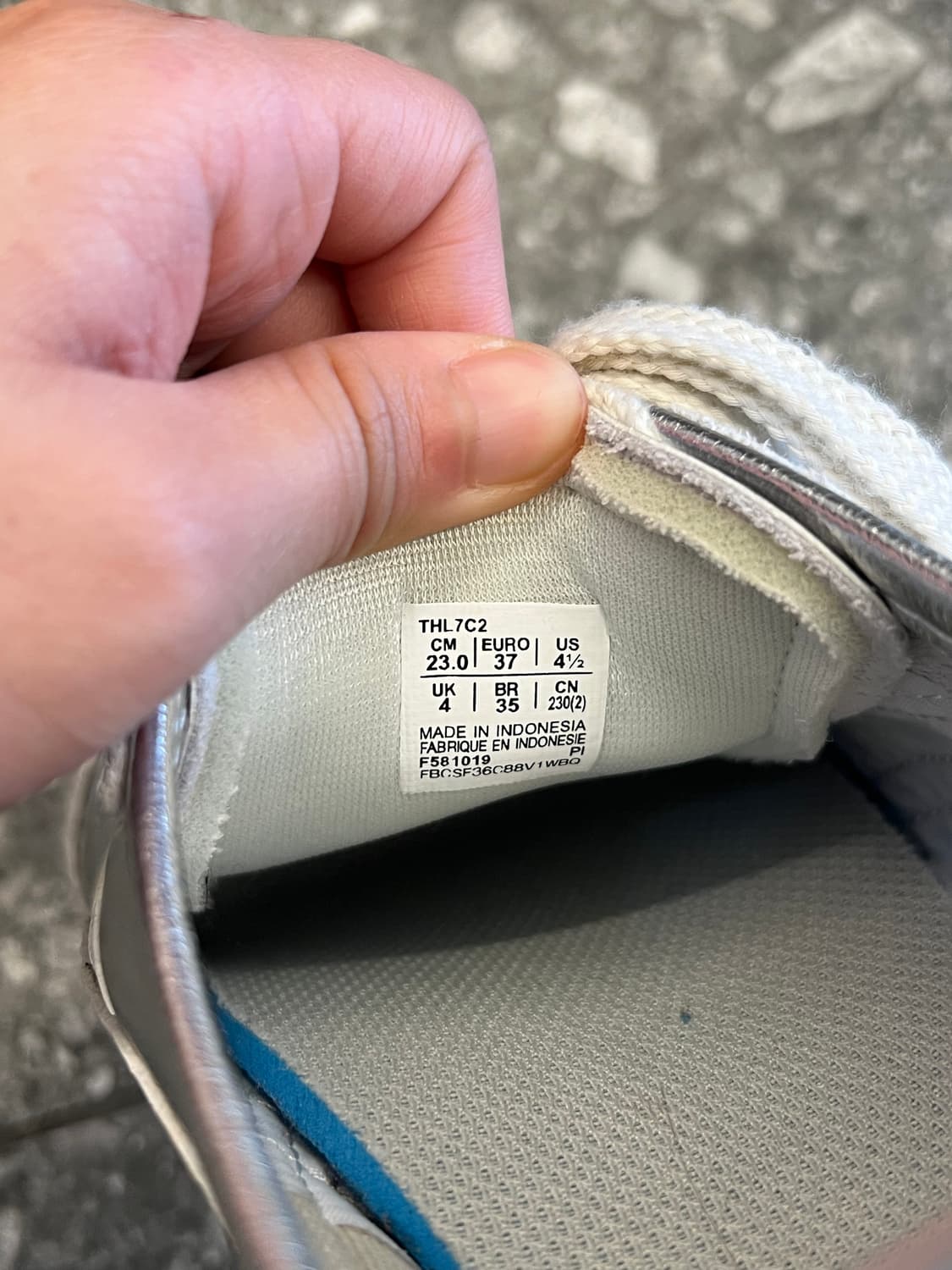 오니츠카타이거 멕시코 66 실버 처분 230 상품이미지3