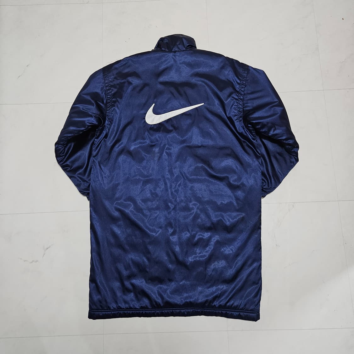 M 오버핏 나이키 빅스우시 올드스쿨 돕바 롱패딩 벤치코트 상품이미지1