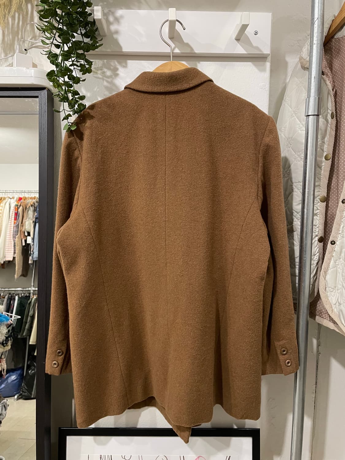 오버핏 울 더블버튼 자켓 상품이미지9