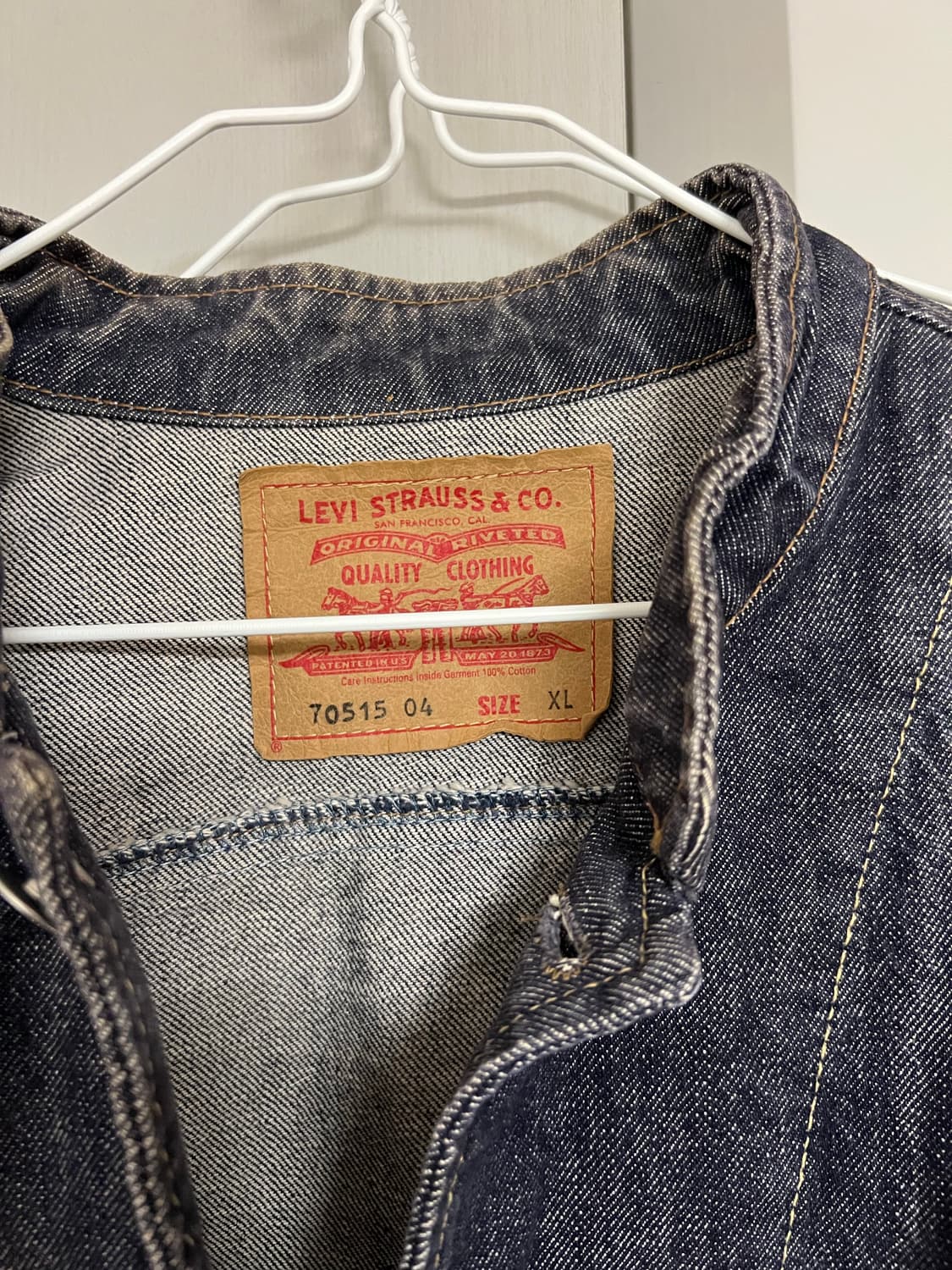 빈티지 리바이스 엔지니어드 초어 자켓 레일로드 상품이미지3