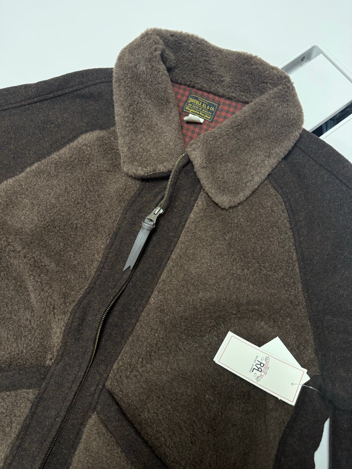 RRL 그리즐리 플리스 자켓 XL 상품이미지2