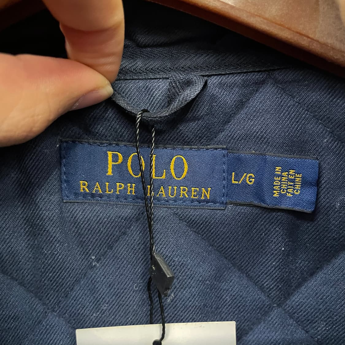 폴로 랄프로렌 신형 라벨 집업 누빔 깔깔이 퀼팅 자켓 컨트리 상품이미지7