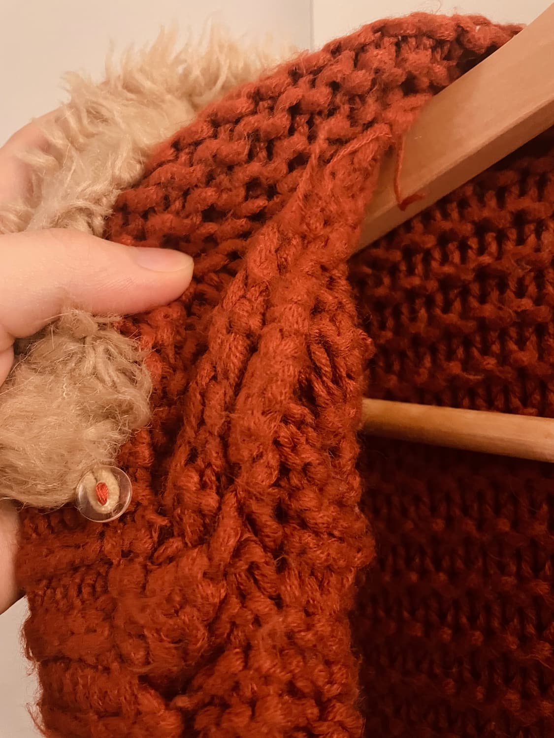 임수정st 니트 후드 롱가디건 상품이미지3