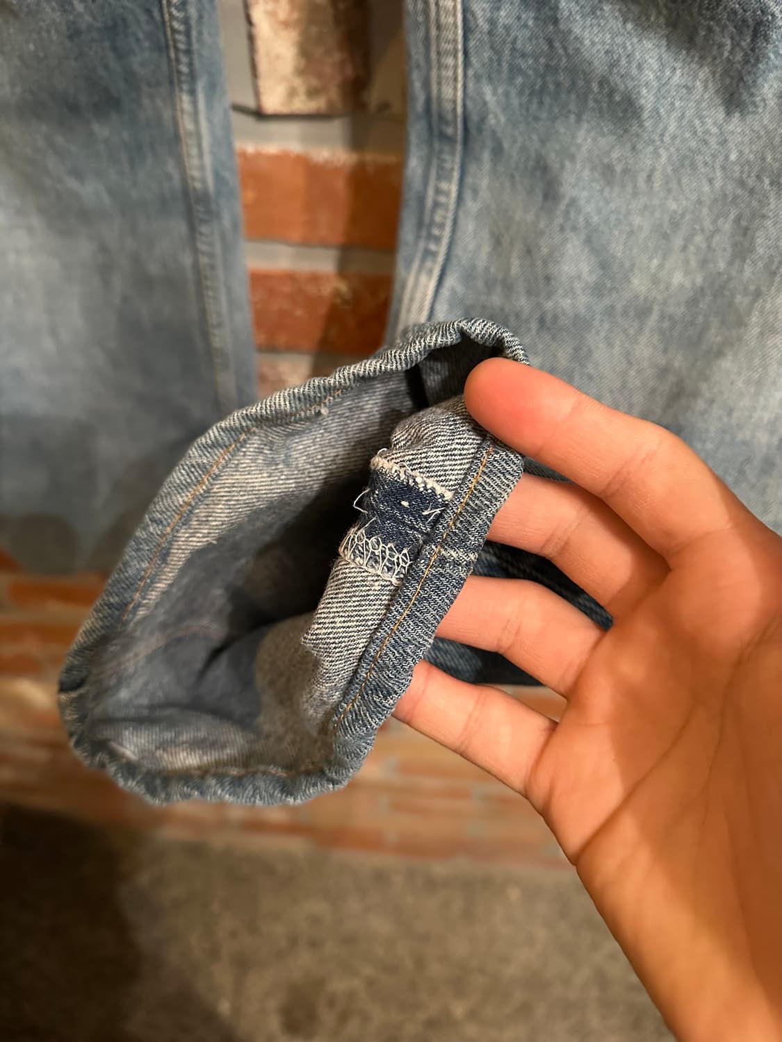 90s USA 빈티지 리바이스 501 데님 팬츠 상품이미지7