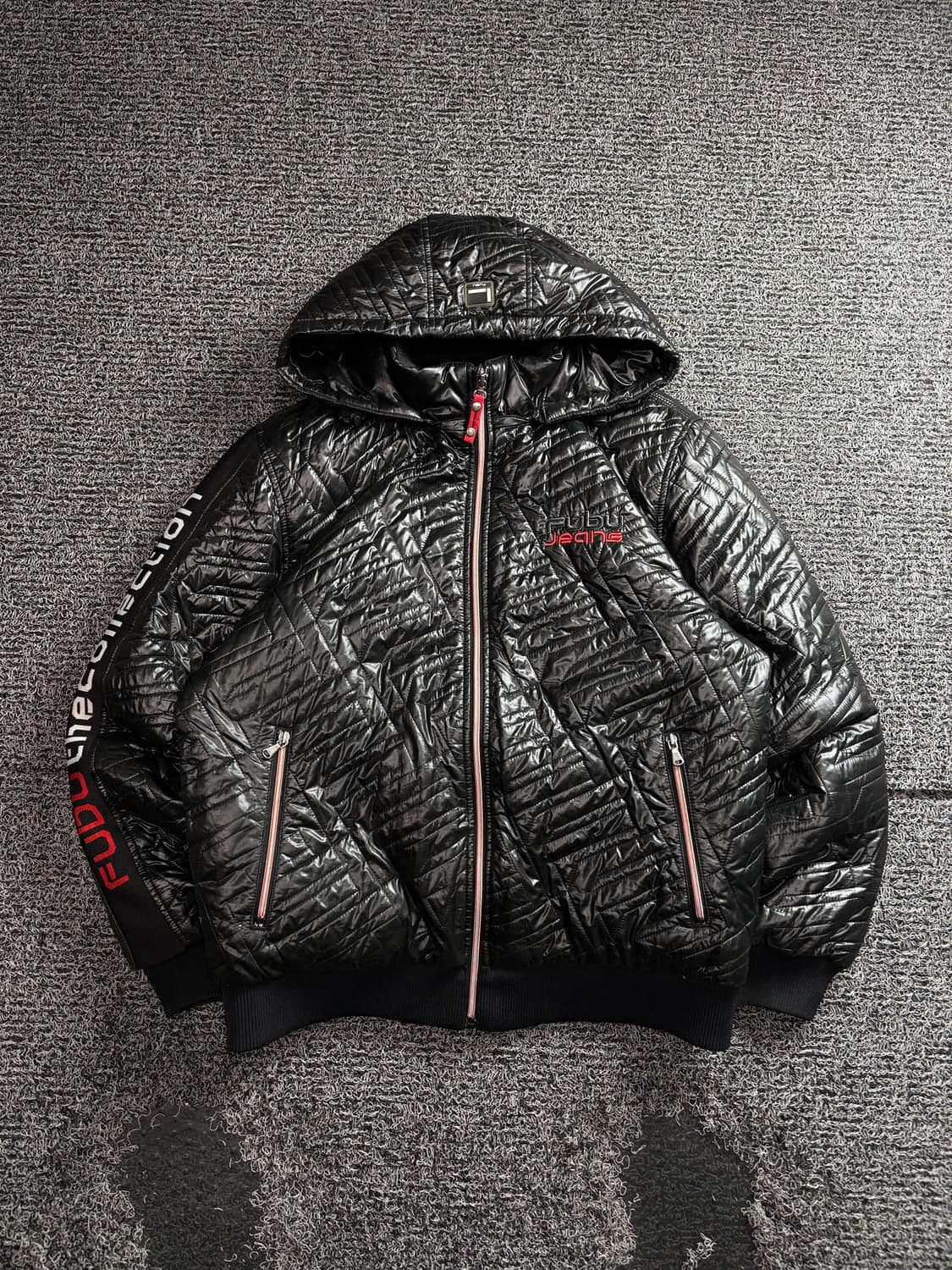 후부 올드스쿨 킐팅 경량 패딩 점퍼 3601 상품이미지2