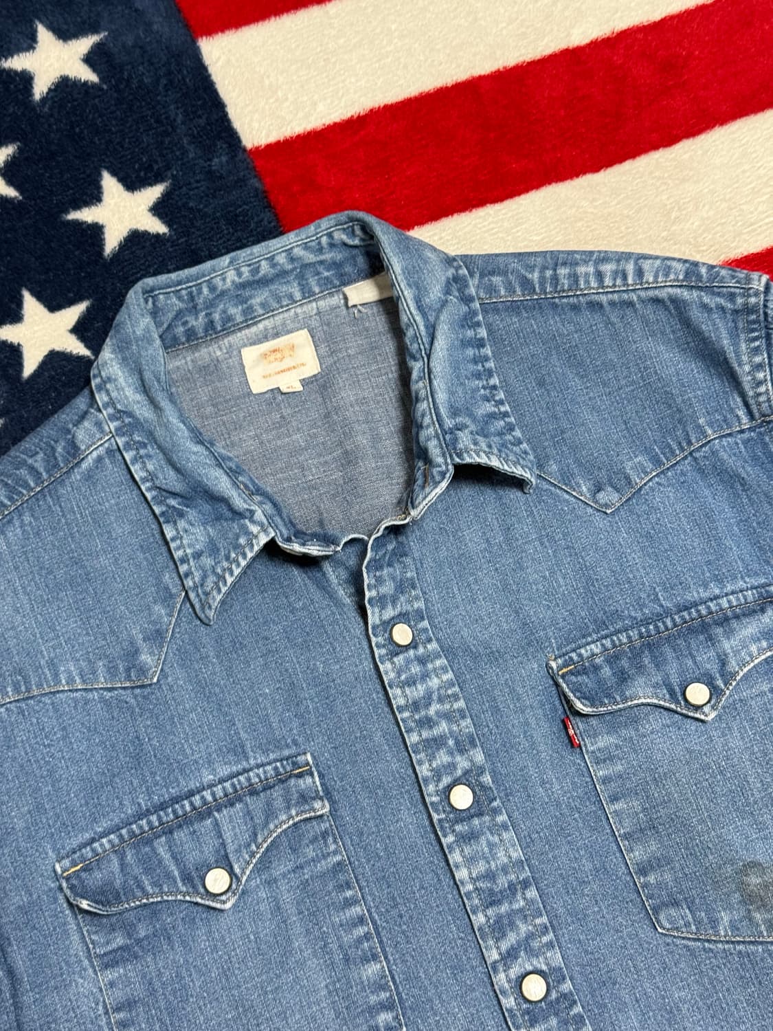 리바이스웨스턴셔츠 levis western shirt 빈티지웨스턴셔츠 상품이미지7