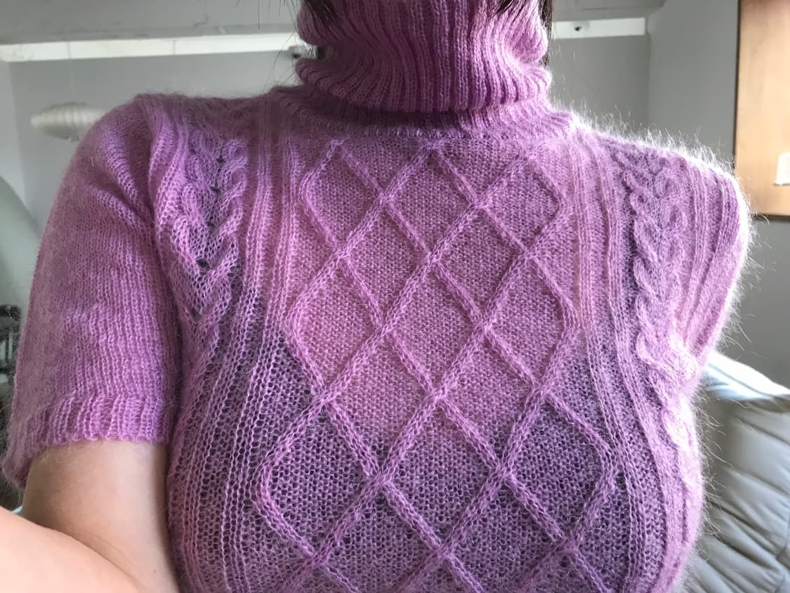 vintage turtle neck knit 상품이미지3