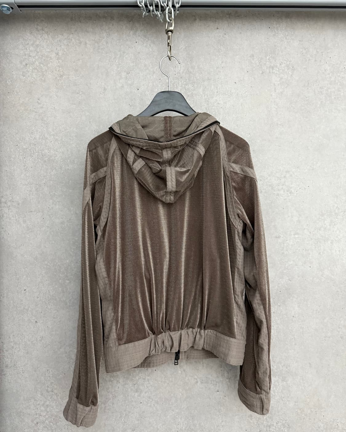 JIAN YE mesh hoodie 상품이미지6