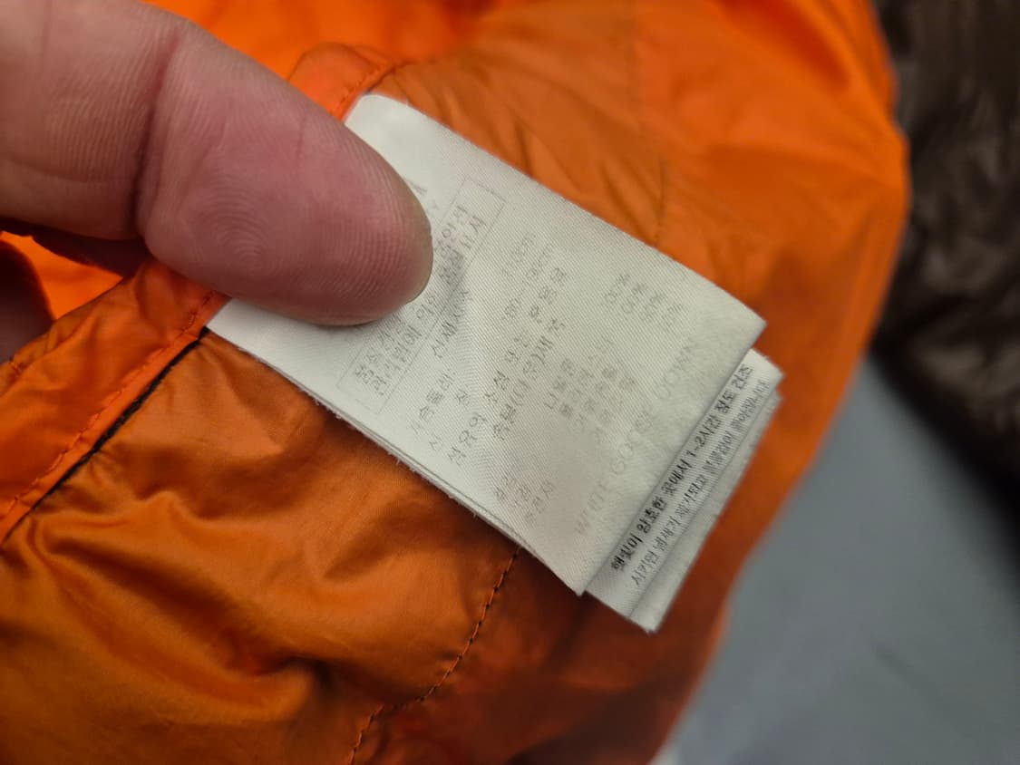 몽벨 ex800 구스다운 경량 패딩 상품이미지7