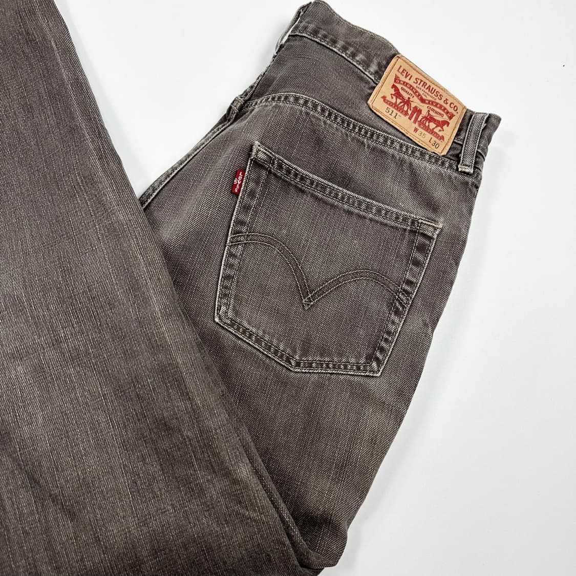 리바이스 511 오리지널 워시드 데님 팬츠 (33인치) 상품이미지1