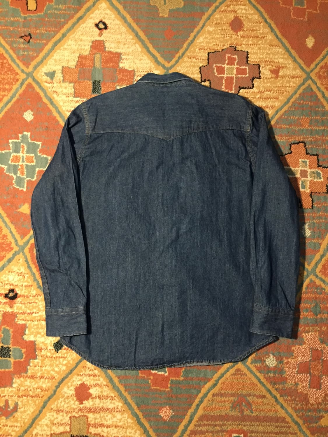 빈티지 웨스턴 데님 셔츠 상품이미지2