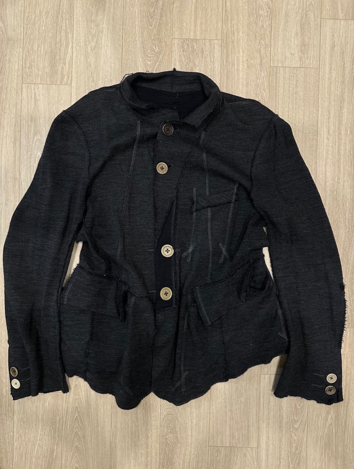 솔로이스트 울셔츠자켓 상품이미지1