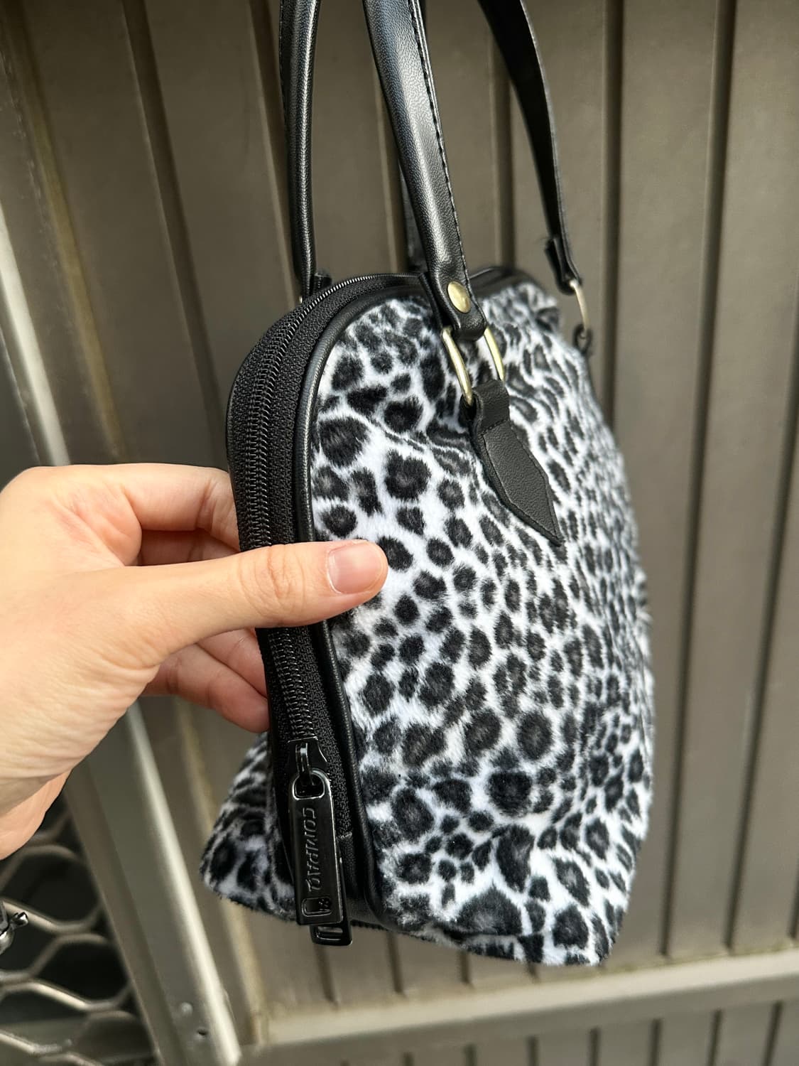 Vintage leopard fur bag 상품이미지3