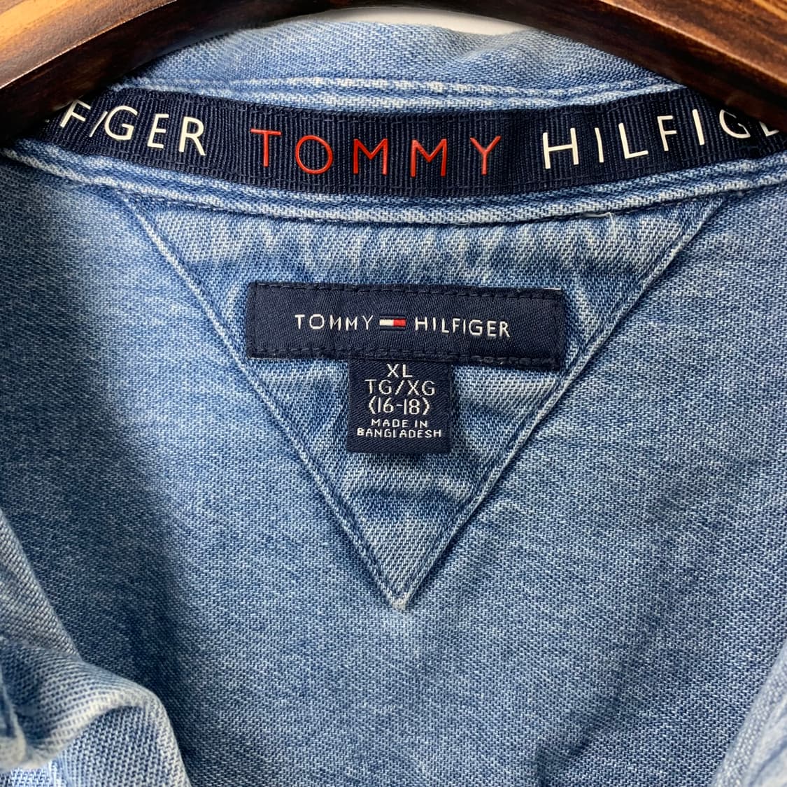 타미힐피거 포켓 데님 셔츠 상품이미지6