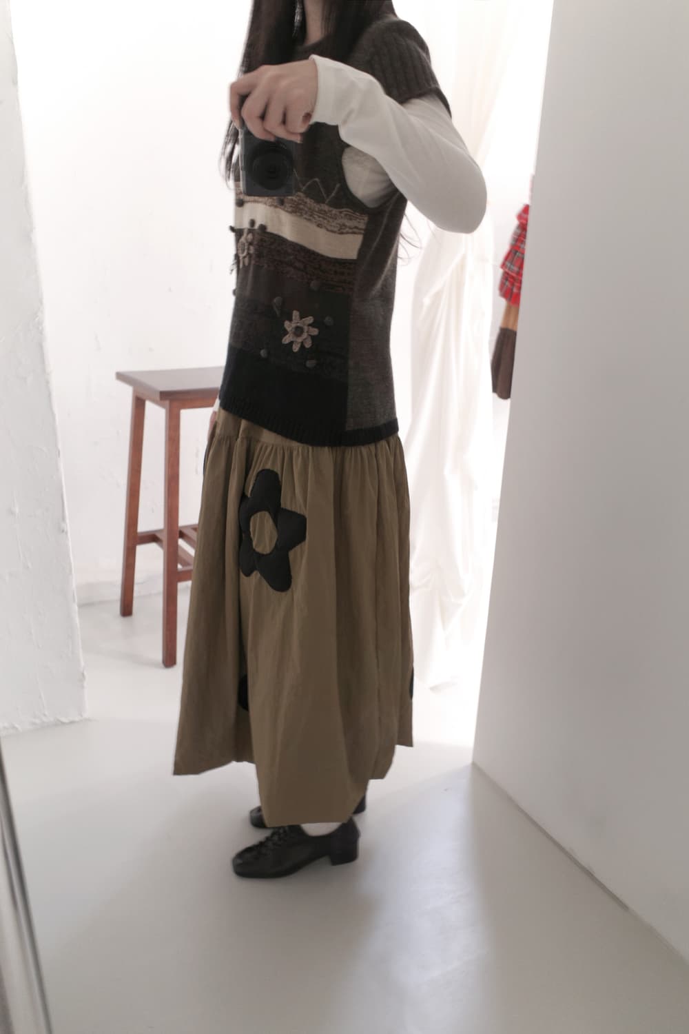 flower dot balloon skirt  상품이미지8
