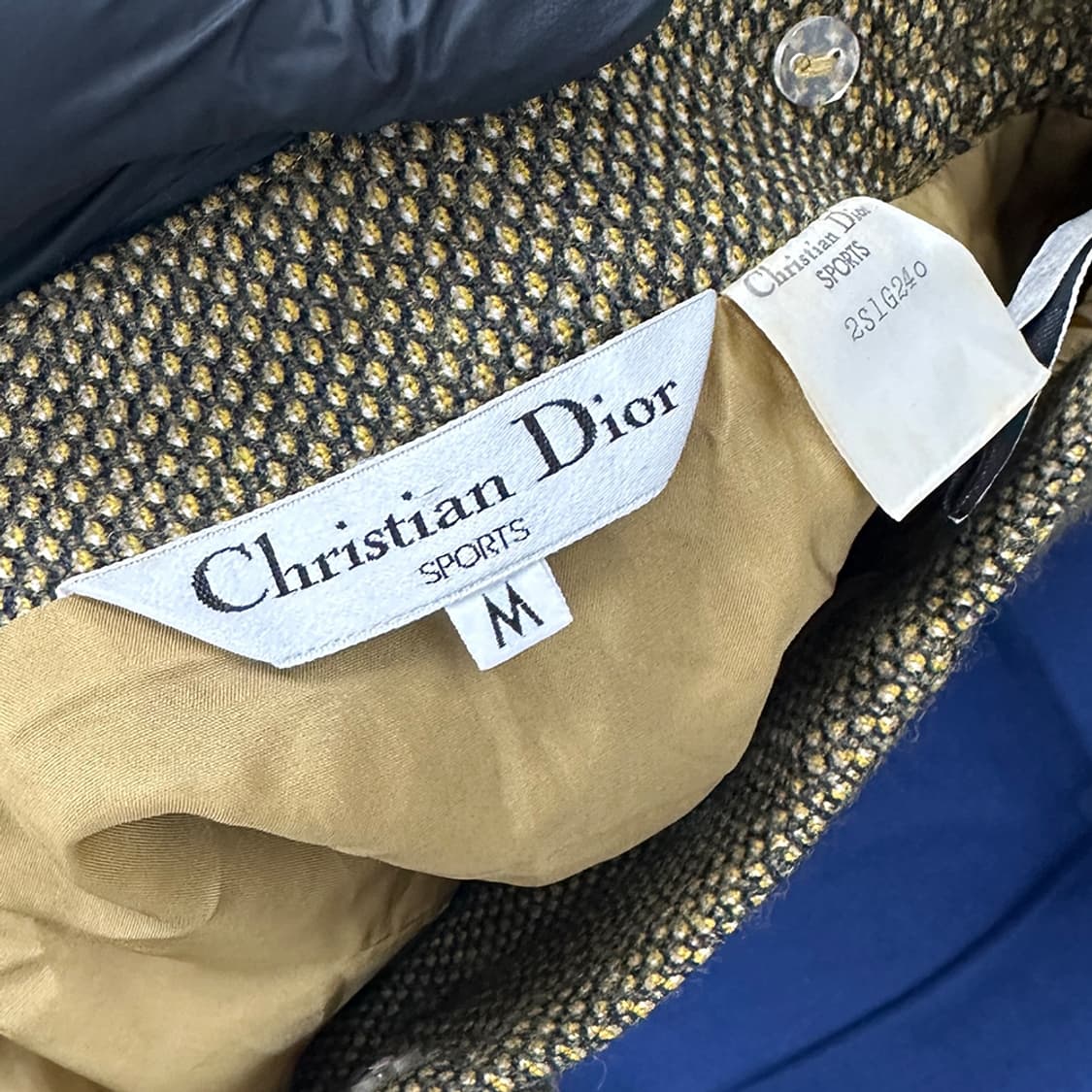 크리스챤 디올 DIOR 울 100% 스커트 치마 빈티지 레트로 여성 25 상품이미지5