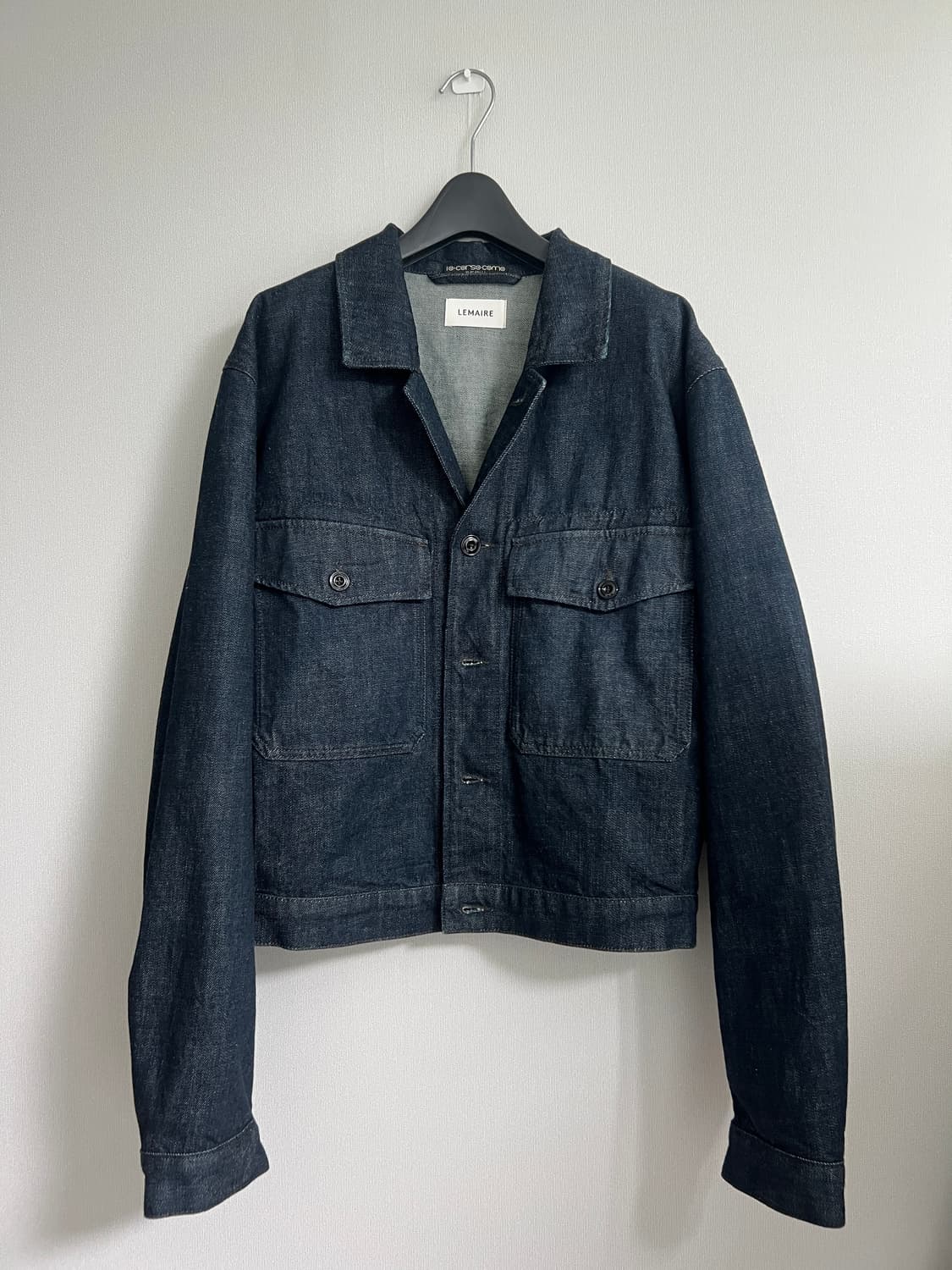 48) 25ss 르메르 데님 트러커 자켓 인디고 상품이미지4