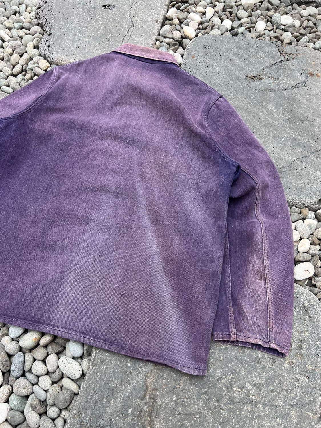 HARD FADED VINTAGE WASHING 빈티지프렌치워크자켓   상품이미지10