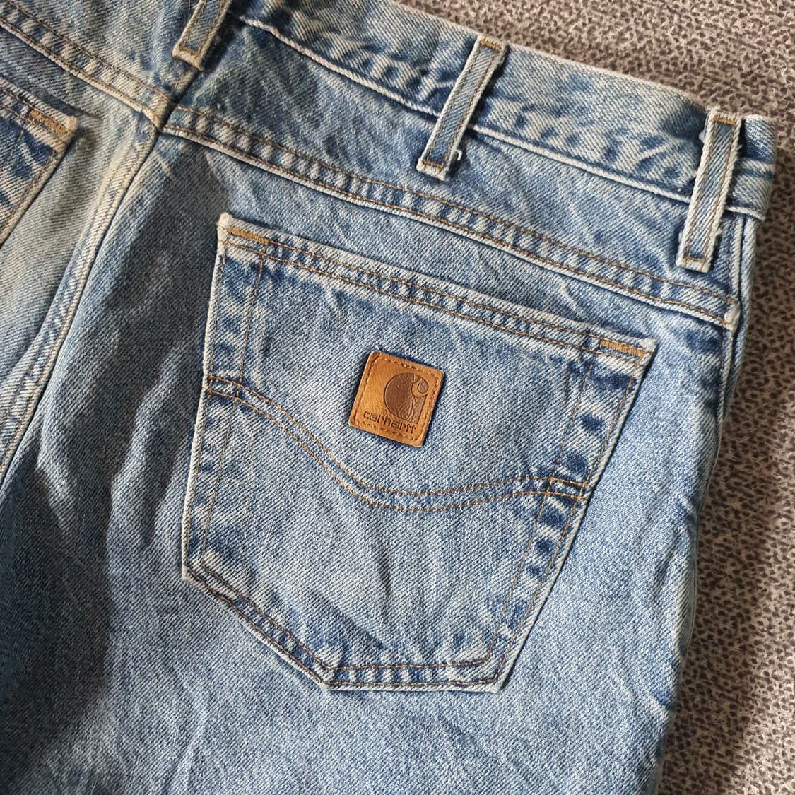 00s칼하트 빈티지 헤비 데님 팬츠 No.53 상품이미지9