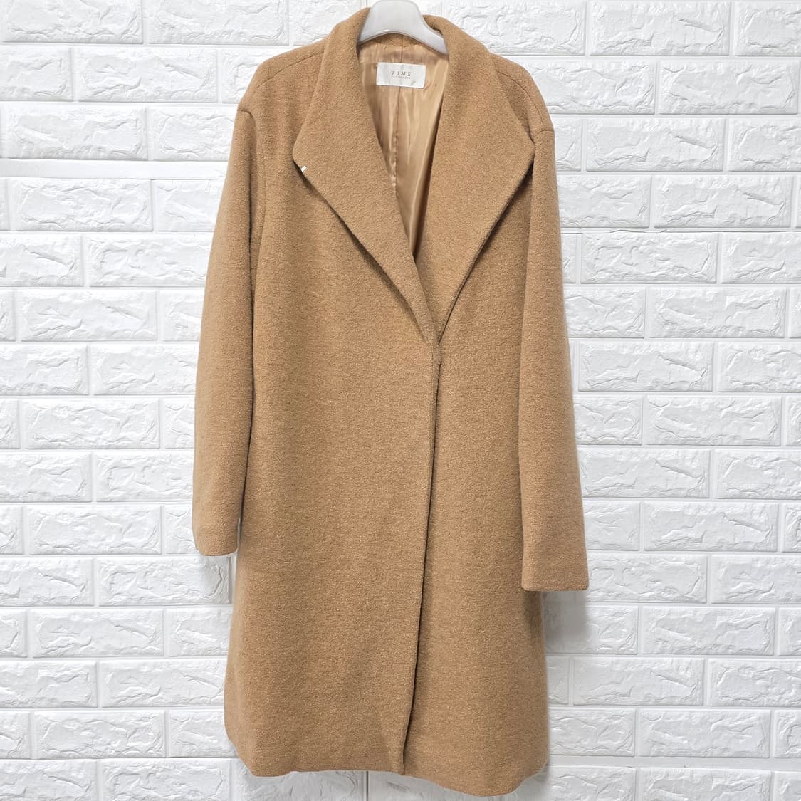 택포) 한섬 타임 TIME 모혼방 코트 상품이미지1