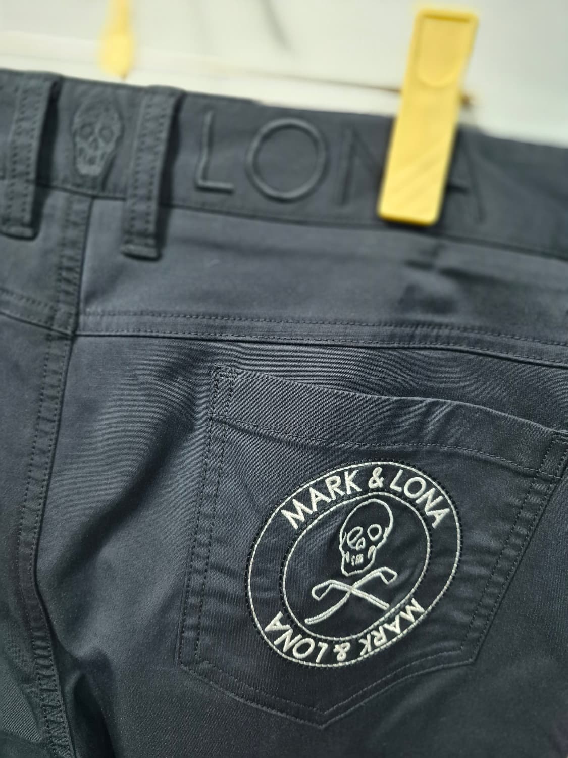 마크앤로나 블랙 골프 바지 남성 33 상품이미지4