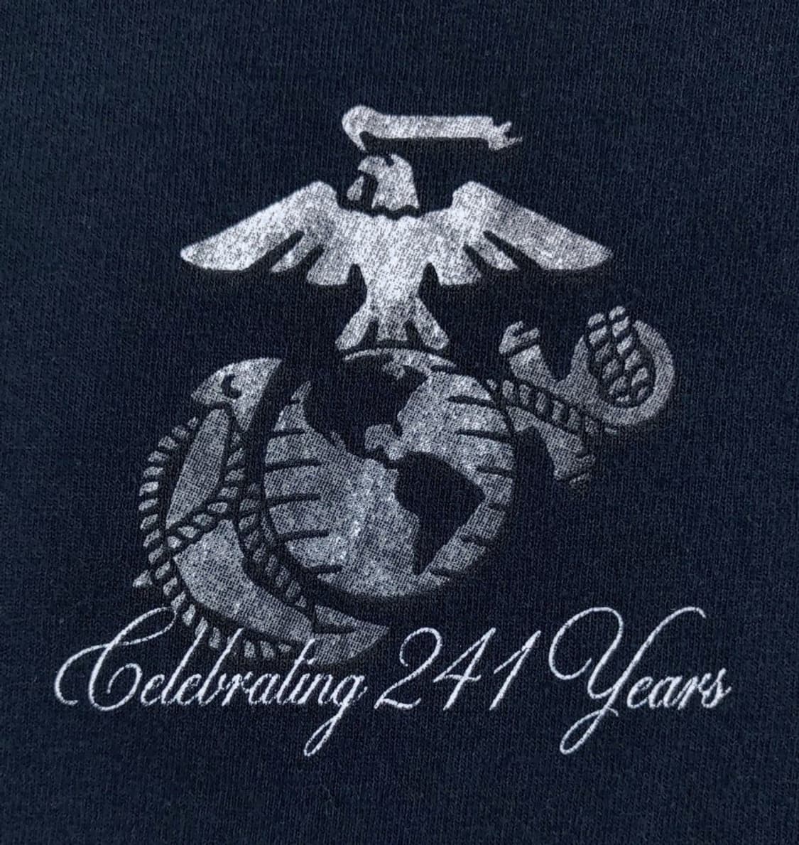 미해병대 241주년기념 반팔 티셔츠 2XL 상품이미지3