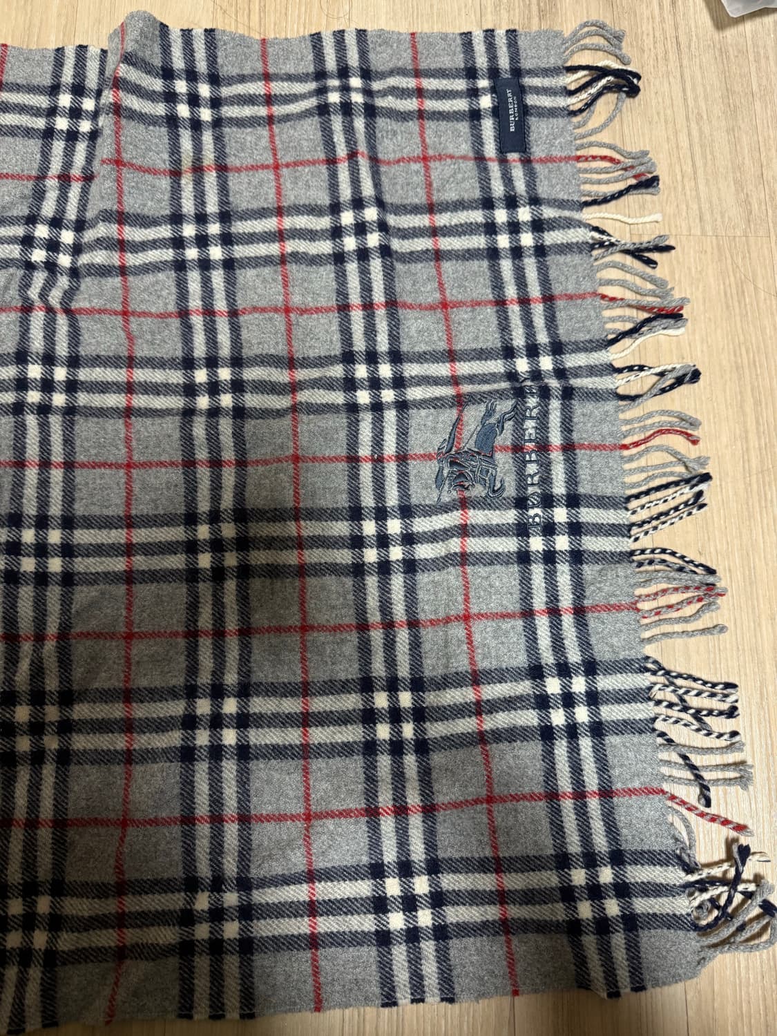 버버리 울 숄 머플러 상품이미지2