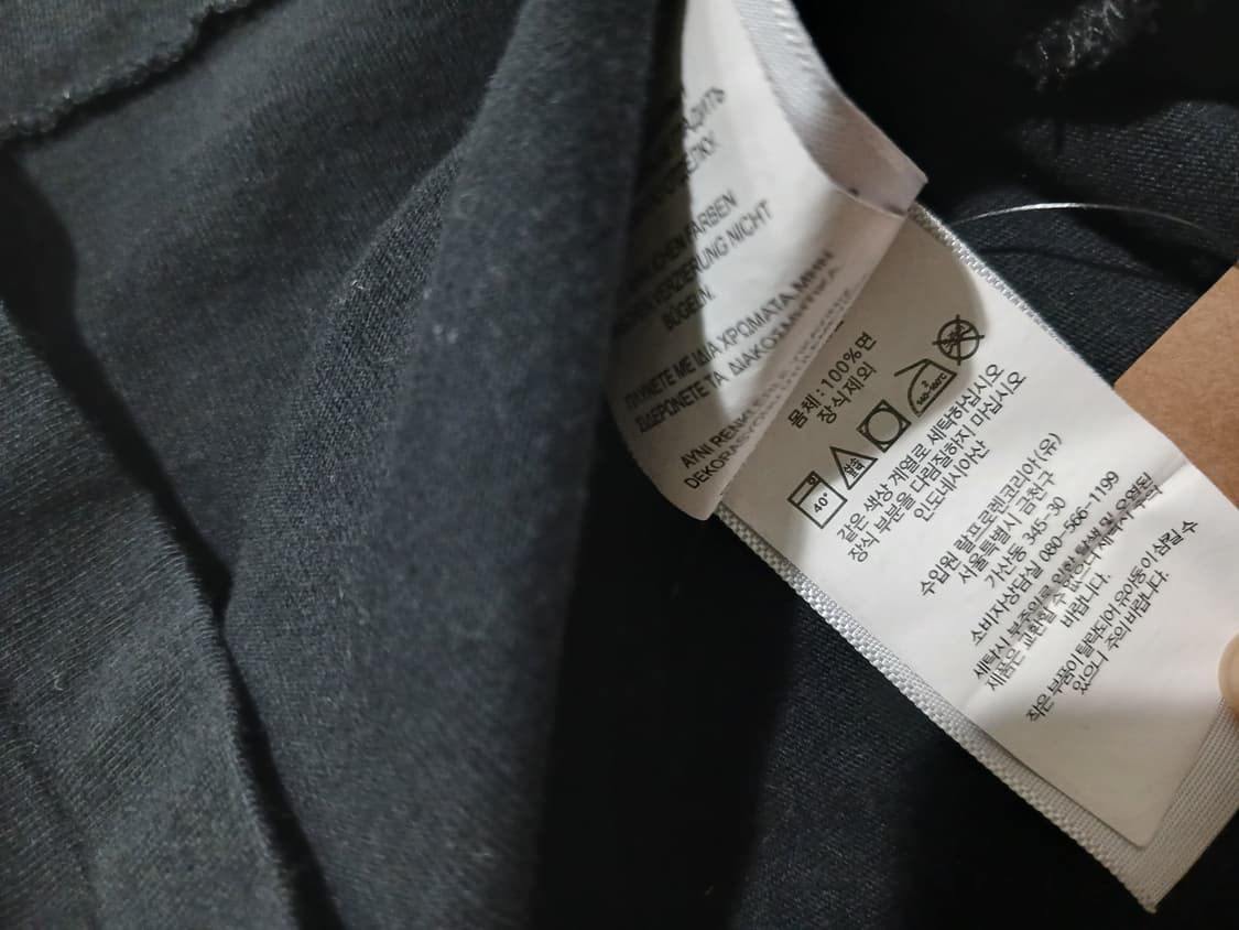 폴로 랄프로렌 블랙 반팔 티셔츠 S
 상품이미지5