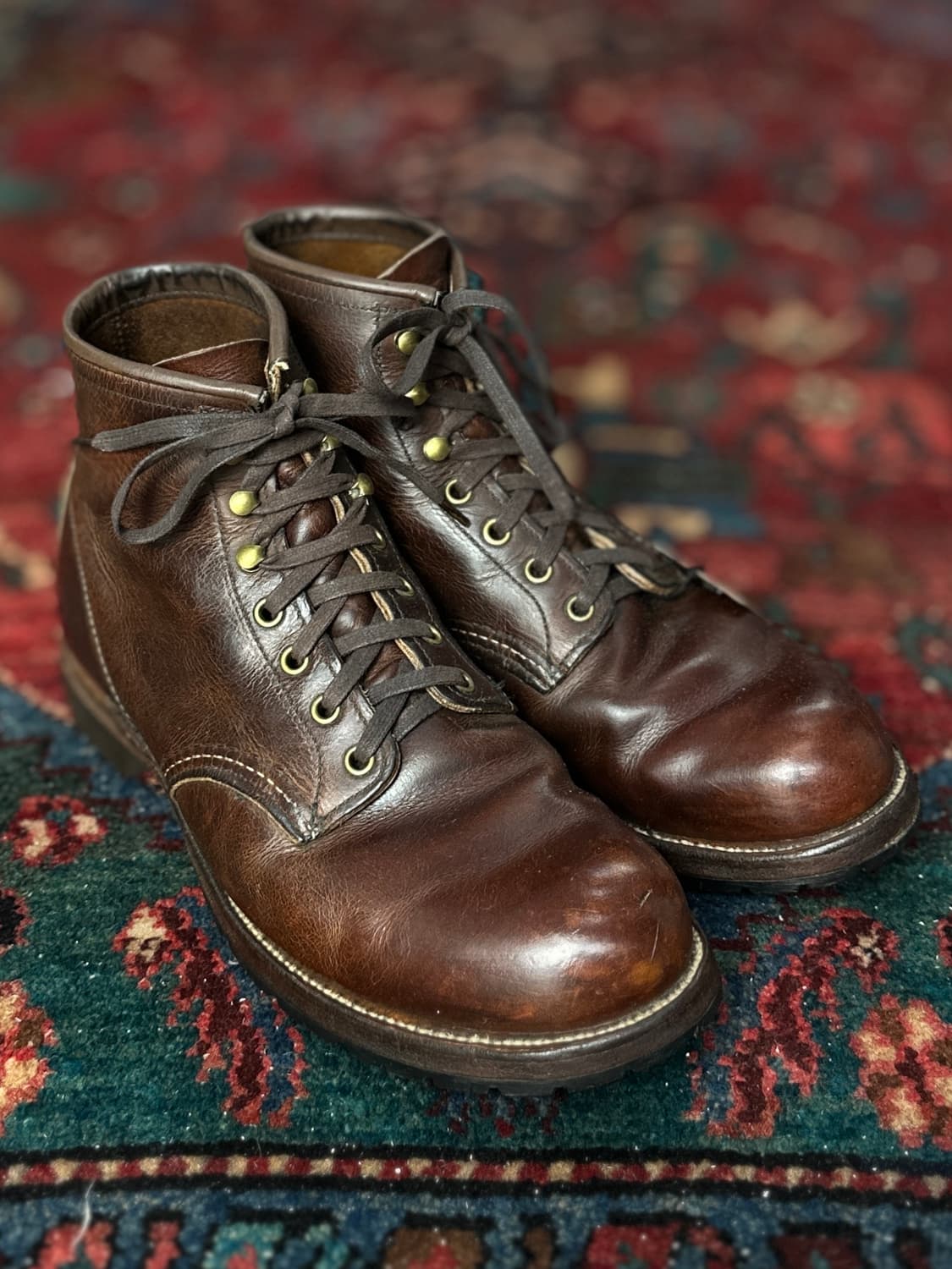 OG USA Made 레드윙 3343 블랙스미스 Well Aged 상품이미지4