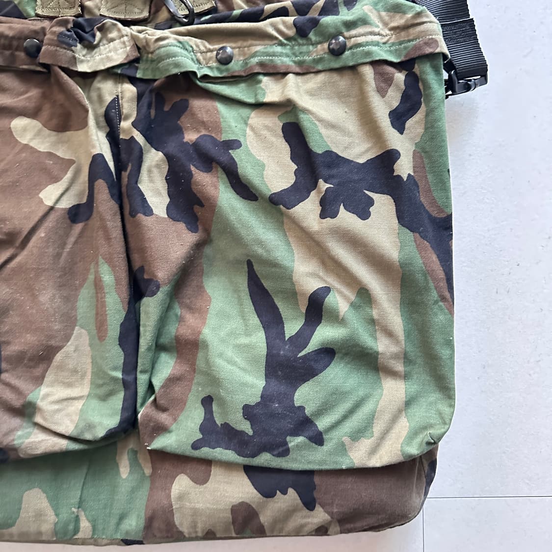 00s 오리지널 미군 HGU-56/P 파일럿 헬멧백 우드랜드 상품이미지2