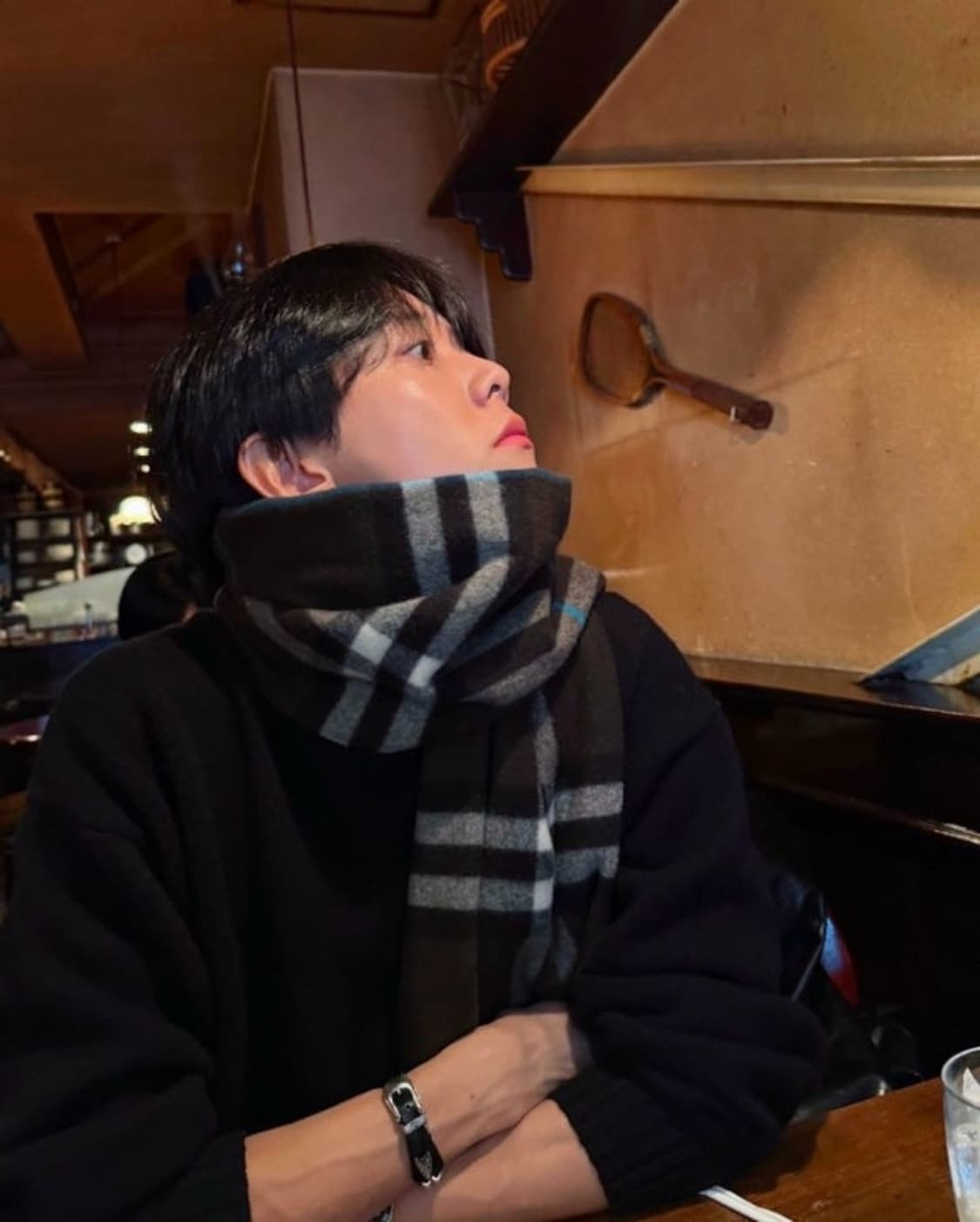 버버리 캐시미어 자이언트 머플러 스카프 목도리 주우재 상품이미지2